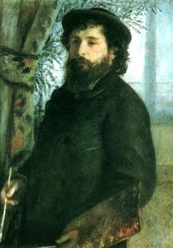 皮埃爾 奧古斯特 雷諾阿 Portrait of Claude Monet